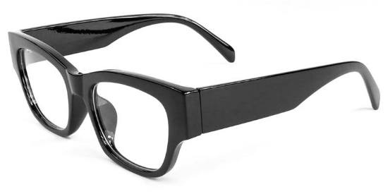 Vivid​ Glasses Black