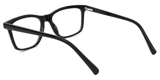 Amber​ Glasses Black