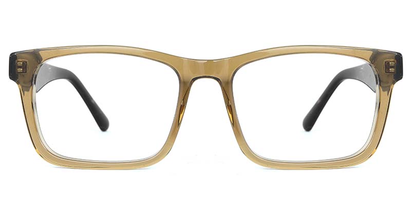 Charm​ Glasses Transparent_Brown
