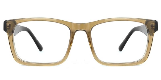 Charm​ Glasses Transparent_Brown
