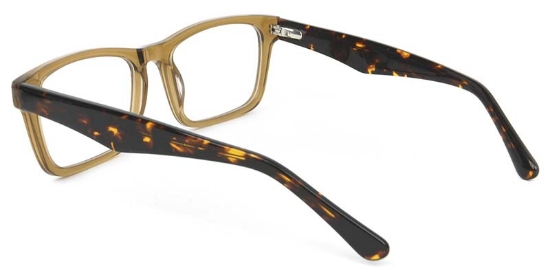 Charm​ Glasses Transparent_Brown