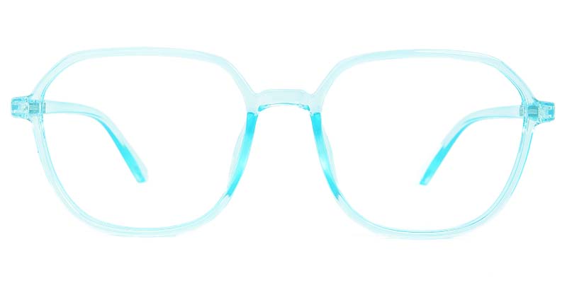 Diva​ Glasses Transparent_Blue