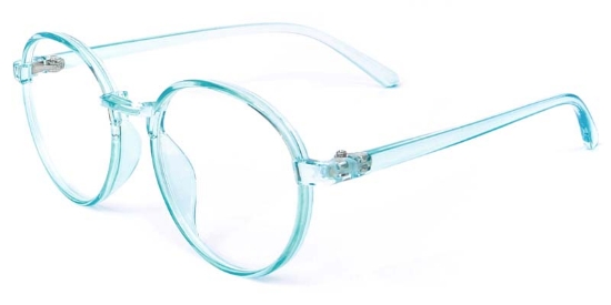 Eclat​ Glasses Transparent_Blue