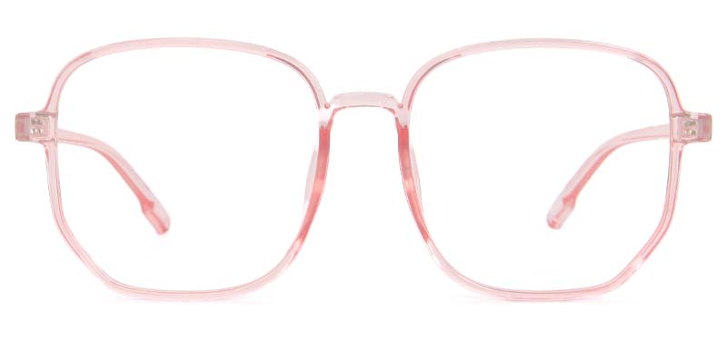 Kudos​ Glasses Transparent_Pink