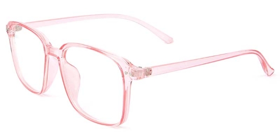 Melody​ Glasses Transparent_Pink