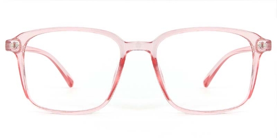 Melody​ Glasses Transparent_Pink