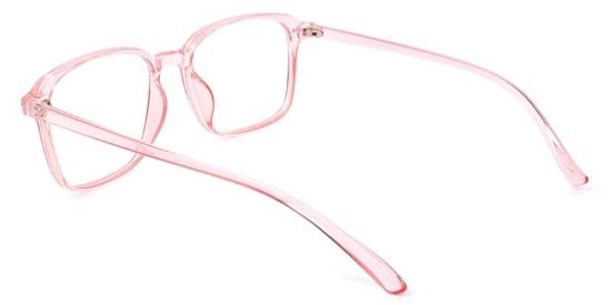 Melody​ Glasses Transparent_Pink