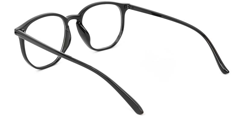 Satin​ Glasses Black