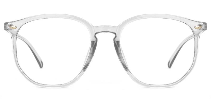 Satin​ Glasses Transparent_Gray