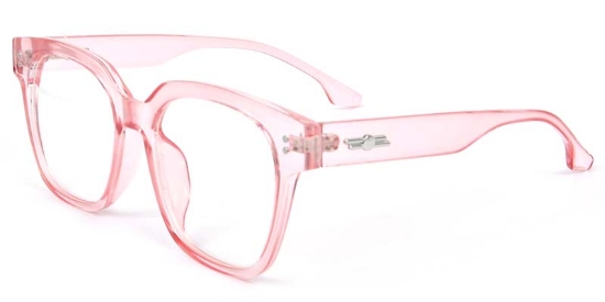 Haven​ Glasses Transparent_Pink