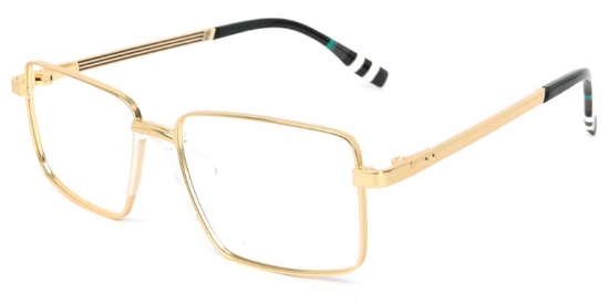 Flora​ Glasses Gold_Black