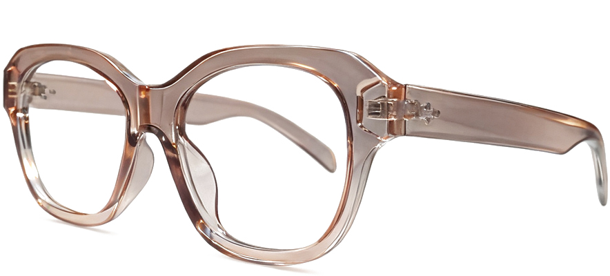 Bram​ Glasses Transparent_Pink