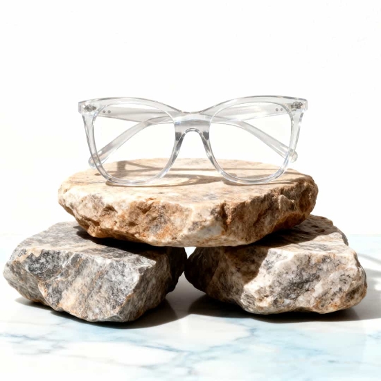 Ariel​ Glasses Transparent_Gray