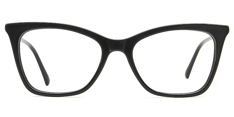 Peach​ Glasses Black