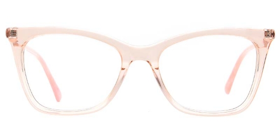 Peach​ Glasses Transparent_Champagne