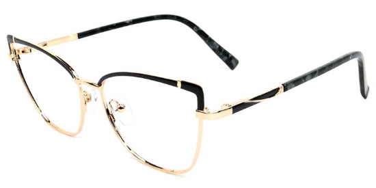 Sedge​ Glasses Gold_Black