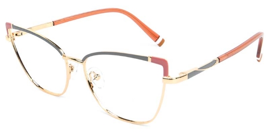 Sedge​ Glasses Gold_Brown