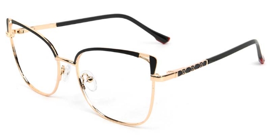 Umber​ Glasses Gold_Black