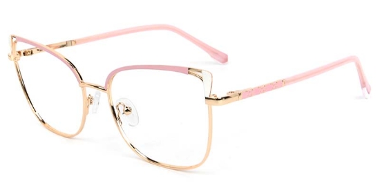 Umber​ Glasses Gold_Pink