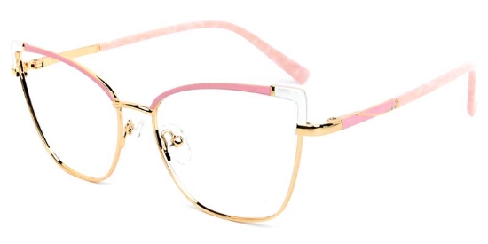 Sedge​ Glasses Gold_Pink