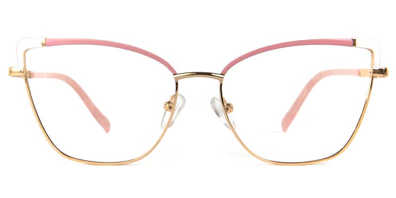 Sedge​ Glasses Gold_Pink