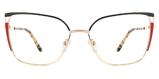 Violet​ Glasses Gold_Black