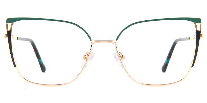 Violet​ Glasses Gold_Green