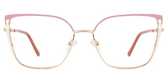 Violet​ Glasses Gold_Pink