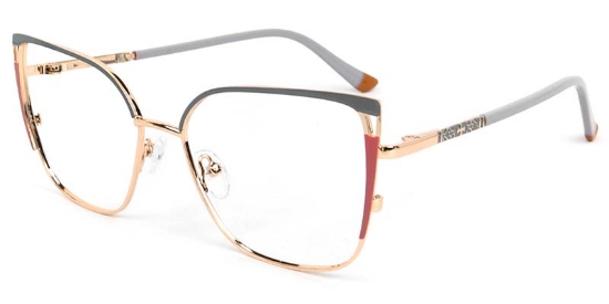 Violet​ Glasses Gold_Gray