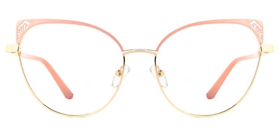 Xerophyte​ Glasses Gold_Pink