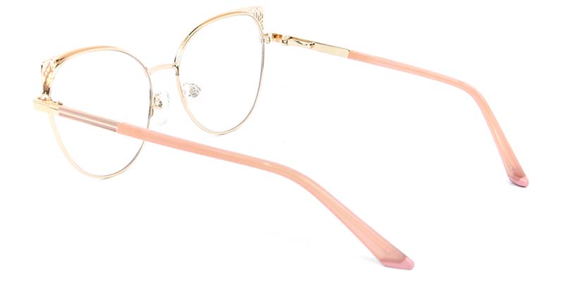 Xerophyte​ Glasses Gold_Pink