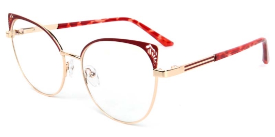Xerophyte​ Glasses Gold_Red