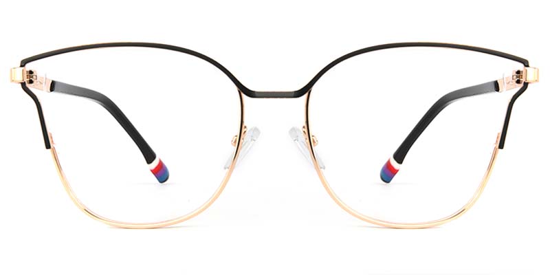 Yarrow​ Glasses Gold_Black