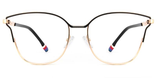 Yarrow​ Glasses Gold_Black