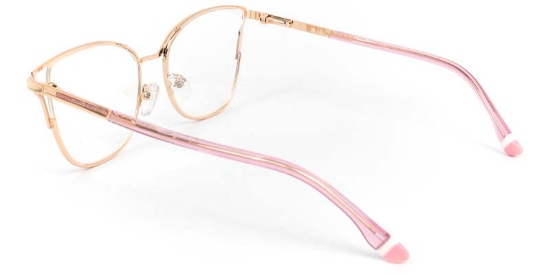 Yarrow​ Glasses Gold_Pink