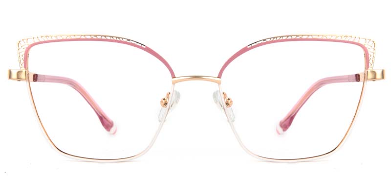 Zaffre​ Glasses Gold_Pink