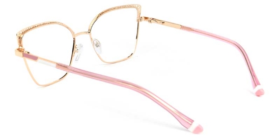 Zaffre​ Glasses Gold_Pink