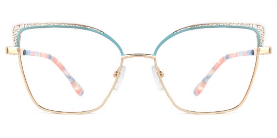Zaffre​ Glasses Gold_Blue