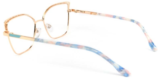 Zaffre​ Glasses Gold_Blue