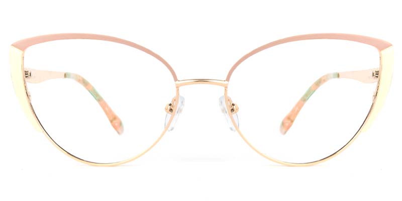 Azure​ Glasses Gold_Champagne