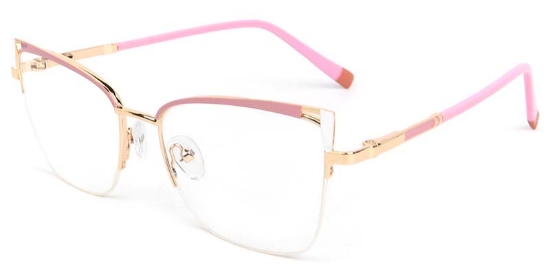 Coral​ Glasses Gold_Pink