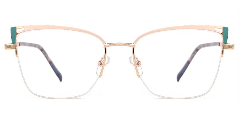 Coral​ Glasses Gold_Champagne