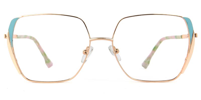 Eclipse​ Glasses Gold_Blue