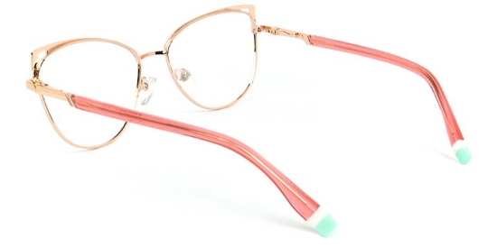 Frost​ Glasses Gold_Pink