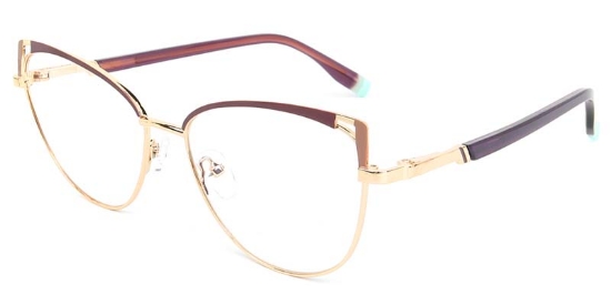 Frost​ Glasses Gold_Brown