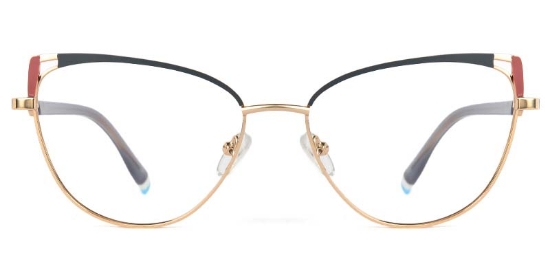 Frost​ Glasses Gold_Black_Red