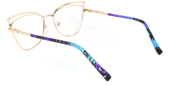 Galaxy​ Glasses Gold_Blue