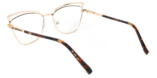 Galaxy​ Glasses Gold_Brown