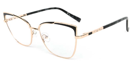 Avenir​ Glasses Gold_Black