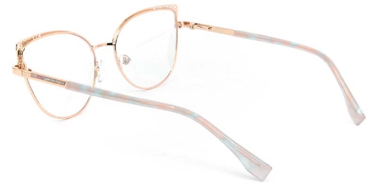 Bloom​ Glasses Gold_Blue